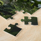 Planten in Greenhouse op regendag Legpuzzel (Zijkant)