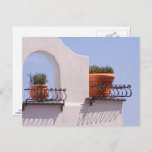 Planten in het Briefkaart van Positano (Voorkant / Achterkant)