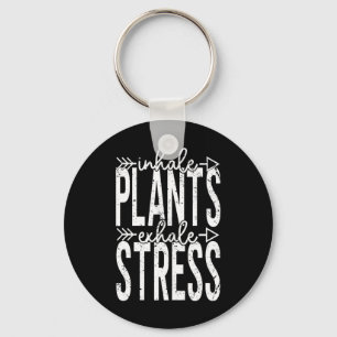 Planten Inademen Stress Uitademen Grappig Inademen Sleutelhanger