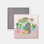 Planten Kat Magneet (Voorkant / Achterkant)
