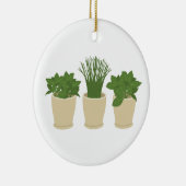 Planten Keramisch Ornament (Rechts)