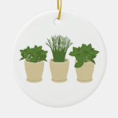 Planten Keramisch Ornament (Voorkant)