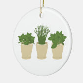 Planten Keramisch Ornament (Links)