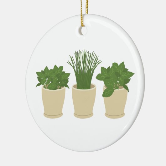 Planten Keramisch Ornament (Links)