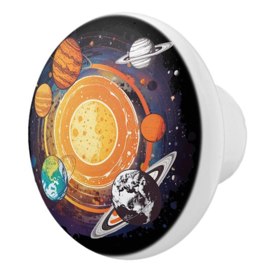 Planten Keramische Knop (Rechts)