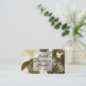 Planten knoppen | Gerst-tarwehop Visitekaartje (Staand voorkant)