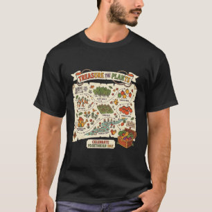 Planten Koesteren Vegetarische Dag Vintage Groent T-shirt