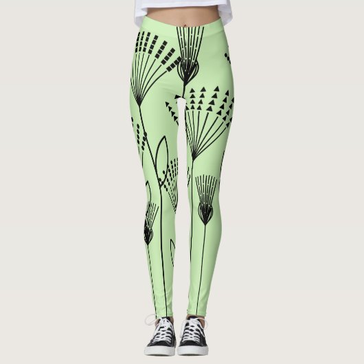 Planten Leggings (Voorkant)