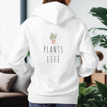 Planten Life trendy graphic en typografie terug