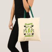 Planten maken me levendig tote bag (Voorkant (product))