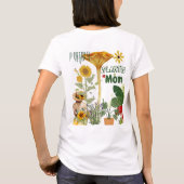 Planten mama, Moederdag T-shirt (Achterkant)