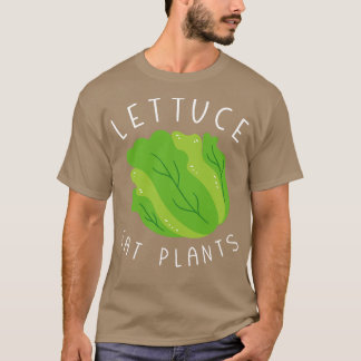 Planten met sla t-shirt