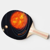 Planten - Monogram kosmische galaxcel voor zonnest Tafeltennisbatje (Zijkant)