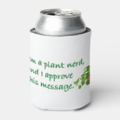 PLANTEN NERDS VERENIG JE! BLIKJESKOELER (Blikje Voorkant)