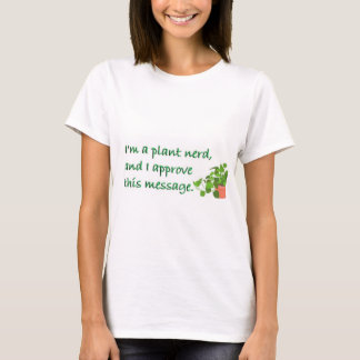 PLANTEN NERDS VERENIG JE! T-SHIRT
