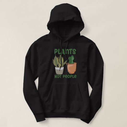 Planten niet mensen Gardeners Hoodie (Design voorkant)