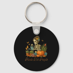 Planten Niet Mensen Plantenliefhebber Skelet Tuini Sleutelhanger