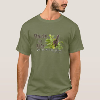 Planten niet pillen custom T-shirt