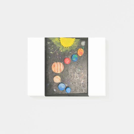 Planten onder astronomy astrology mercury van maar post-it® notes (Voorkant)
