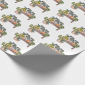 Planten op de bank cadeaupapier (Hoek)