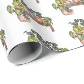 Planten op de bank cadeaupapier (Rol Hoek)