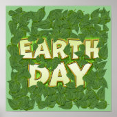 Planten op de Dag van de Aarde Poster (Voorkant)