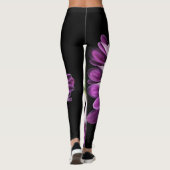 Planten op het Paarse meel van mieren Leggings (Achterkant)