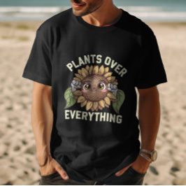 Planten over alles t-shirt