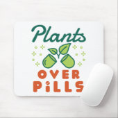 Planten over kruidenkruidenkruiden muismat (Met muis)