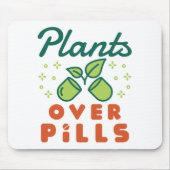 Planten over kruidenkruidenkruiden muismat (Voorkant)