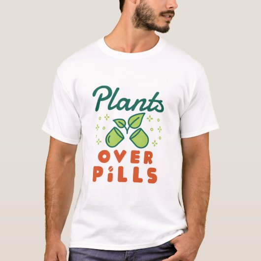 Planten over kruidenkruidenkruiden t-shirt (Voorkant)