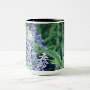 Planten paars bloemen mok