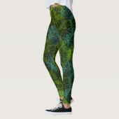Planten patroon.11b Black BG Leggings (Links)
