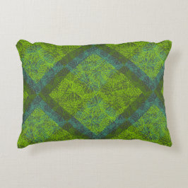 Planten patroon.12c DGrey BG Accent Kussen