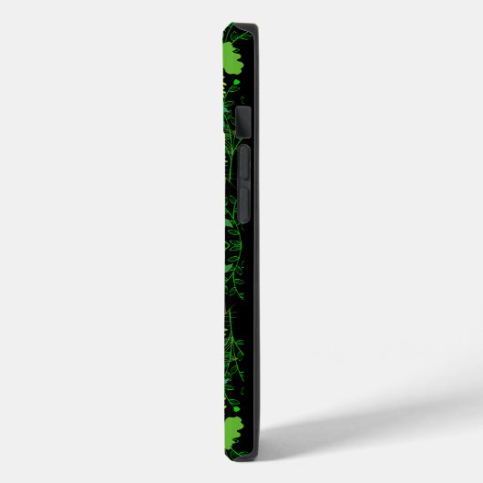 Planten patroon.14b Black BG Case-Mate iPhone Case (Achterkant / Links)