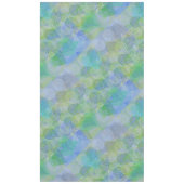 Planten patroon A02.b Leidt LBlue BG Tafelkleed (Voorkant)