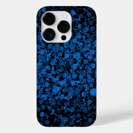 Planten patroon A05.b Black BG Case-Mate iPhone Case (Achterkant)