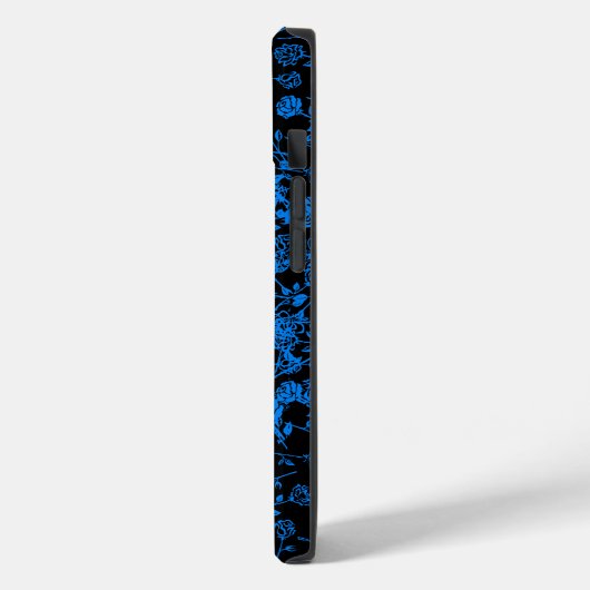 Planten patroon A05.b Black BG Case-Mate iPhone Case (Achterkant / Links)