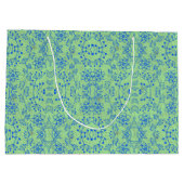 Planten patroon A08.b boho. lgreen BG Groot Cadeauzakje (Achterkant)