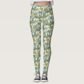 Planten patroon leggings (Voorkant)