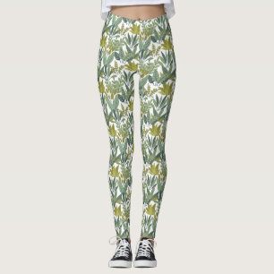 Planten patroon leggings