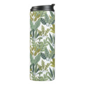Planten patroon thermosbeker (Gedraaid links)