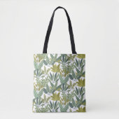 Planten patroon tote bag (Voorkant)