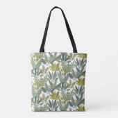 Planten patroon tote bag (Achterkant)