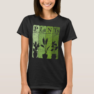 Planten Periodieke Tafelelementen Plant Botanie T-shirt