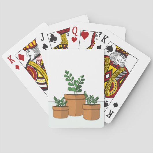Planten Pokerkaarten (Achterkant)
