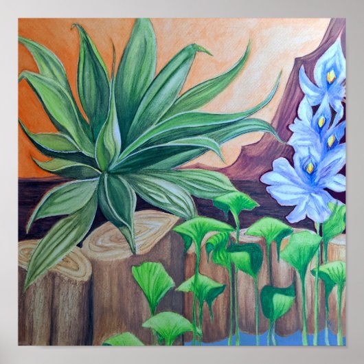 Planten Pond Party Poster (Voorkant)