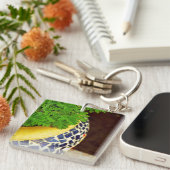 Planten Pot Sleutelhanger (Voorkant Rechts)