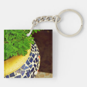 Planten Pot Sleutelhanger