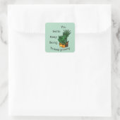 Planten sticker set “keep growing” (Tas)